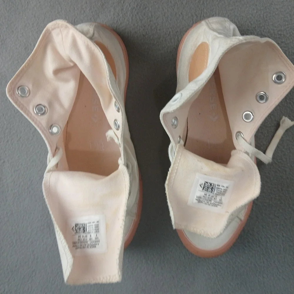 Converse Chuck Taylor All Star Hi 560645C Womens 7‎ Comfort Shoes White Sneakers